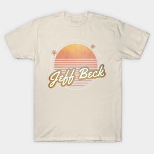 jeff back ll retro moon T-Shirt